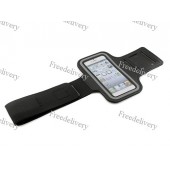 Армбенд, спортивный чехол Iphone 5 5C 5S, черный
