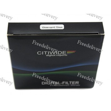 Макролинза 72мм +2 Close-up макро линза CITIWIDE