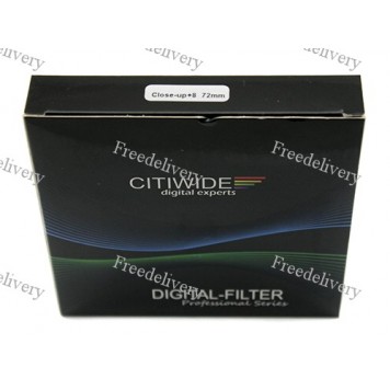 Макролинза 72мм +8 Close-up макро линза CITIWIDE