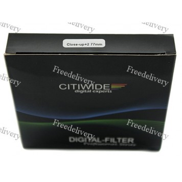 Макролинза 77мм +2 Close-up макро линза CITIWIDE