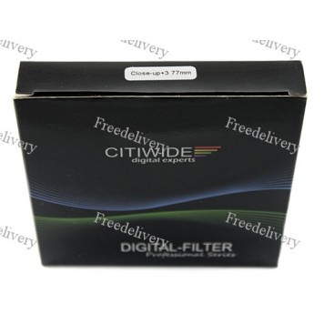 Макролинза 77мм +3 Close-up макро линза CITIWIDE