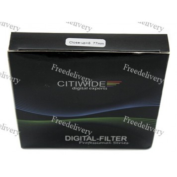 Макролинза 77мм +8 Close-up макро линза CITIWIDE