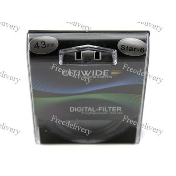Звездный фильтр 43мм 6-ти лучевой, star-6 CITIWIDE
