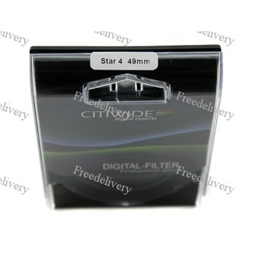 Звездный фильтр 49мм 4-х лучевой, star-4 CITIWIDE