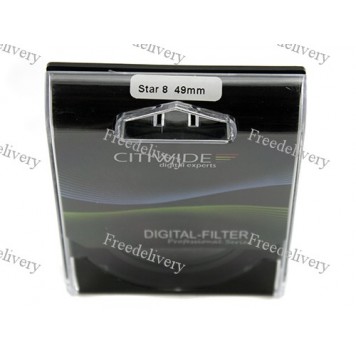 Звездный фильтр 49мм 8-ми лучевой, star-8 CITIWIDE