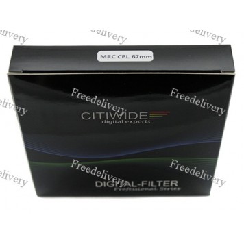 Поляризационный MRC CPL фильтр 67мм CITIWIDE
