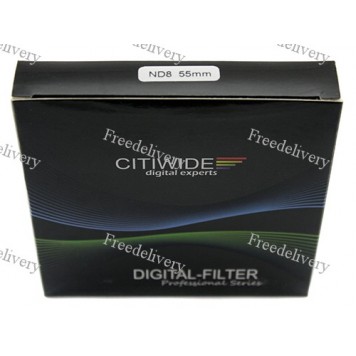 Светофильтр нейтрально-серый ND8 55мм CITIWIDE