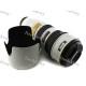 Термос объектив Nikon 70-200mm бел, чашка кружка