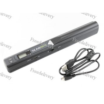 Беспроводной ручной сканер, до А4, MicroSD, 600dpi