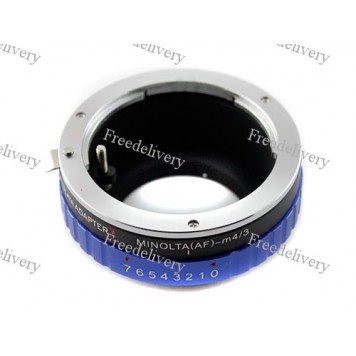 Адаптер переходник MA Sony AF - Micro 4/3, синий Ulata