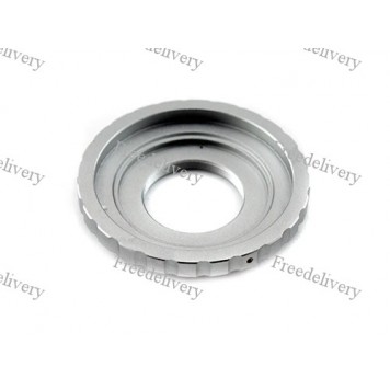 Адаптер переходник C mount - Micro 4/3 (M4/3) Ulata серебристый