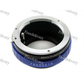 Адаптер переходник MA Sony AF - Sony NEX E синий Ulata