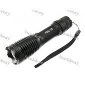 Мощный тактический фонарь с зумом на CREE XM-L T6