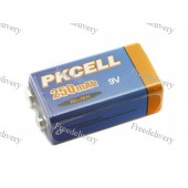 Аккумулятор PKCELL CR-9V Крона 6F22 6LR61 250мАч