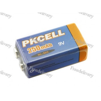 Аккумулятор PKCELL CR-9V Крона 6F22 6LR61 250мАч