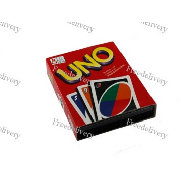 Настольная карточная игра Uno Уно, пластиковые