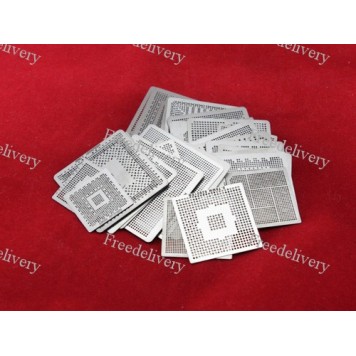 Набор из 60 BGA трафаретов для ремонта ноутбуков