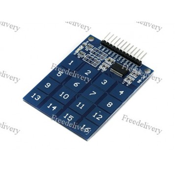 Сенсорная клавиатура TTP229, 16 кнопок, Arduino
