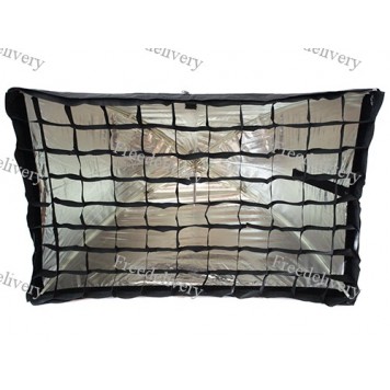 Софтбокс 60x90 см зонтичного типа с сотами