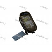 Нарамная сумка, велосумка для смартфона, M, синяя