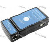 Тестер сети RJ45, телефонного кабеля RJ11 12, USB Тестер сети RJ45, телефонного кабеля RJ11 12, USB