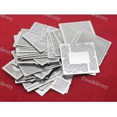 Набор из 50 BGA Intel трафаретов для ноутбуков