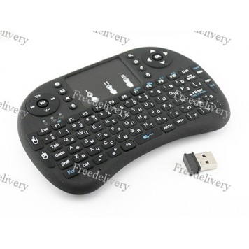 Беспроводная мини-клавиатура + тачпад Rii mini i8