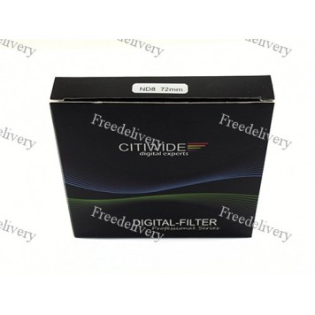 Светофильтр нейтрально-серый ND8 72мм CITIWIDE