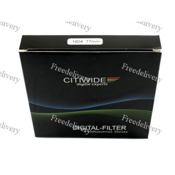 Светофильтр нейтрально-серый ND4 77мм CITIWIDE