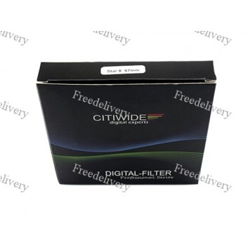 Звездный фильтр 67мм 8-ми лучевой, star-8 CITIWIDE