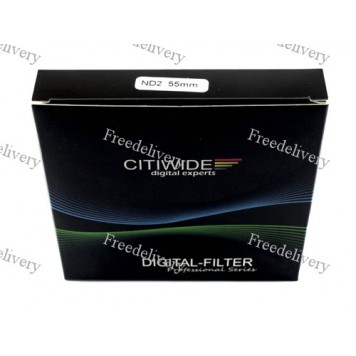 Светофильтр нейтрально-серый ND2 55мм CITIWIDE