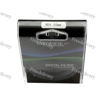Светофильтр нейтрально-серый ND4 55мм CITIWIDE