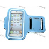 Армбенд, спортивный чехол Iphone 5 5C 5S, голубой