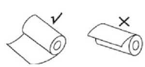 Правильная установка рулона с бумагой в термопринтер