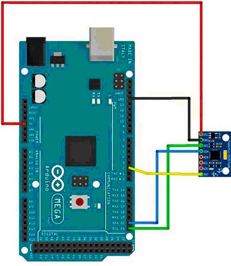Пример подключения к Arduino контроллеру