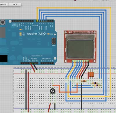 Схема подключения к Arduino