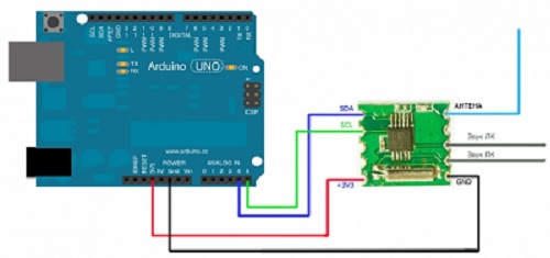 Схема подключения к Arduino контроллеру